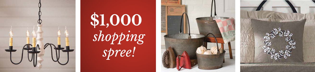Farmhousestylemag: Win a  $1,000 Shopping Spree!